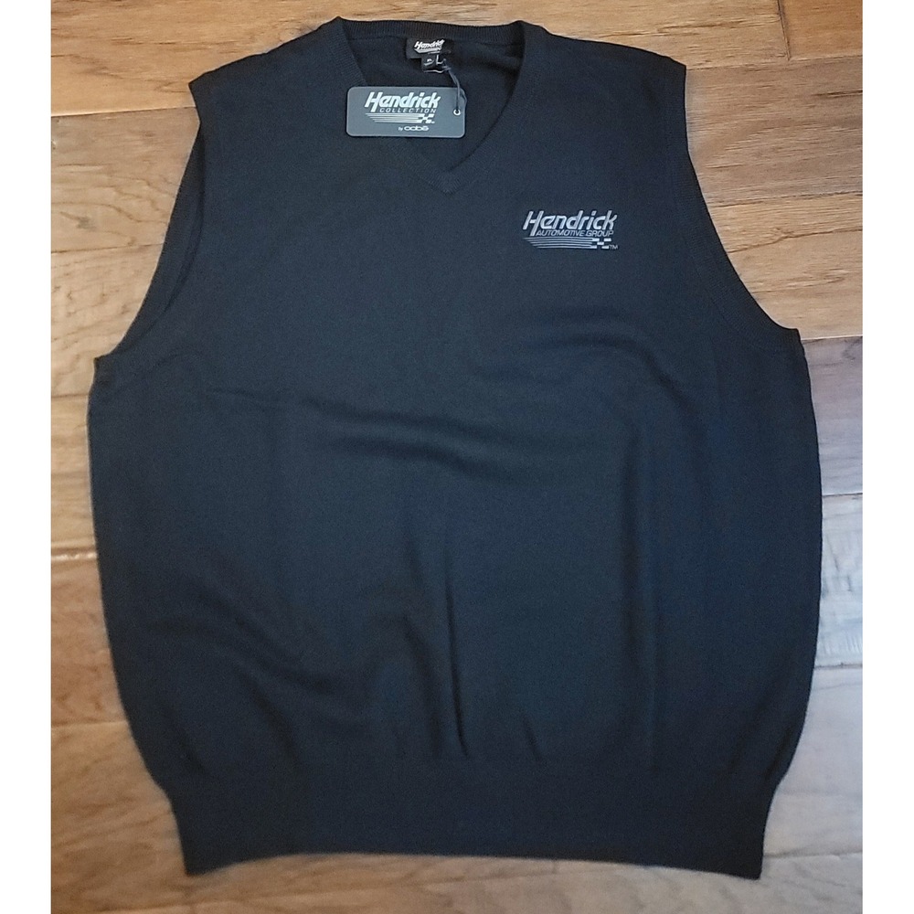 NWT Nascar Hendrick Automotive Group Collection Black Vest By OOBE Sz‎ XL Men's
